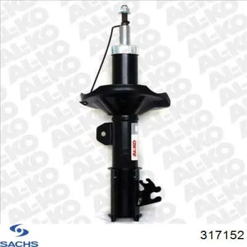 Амортизатор подвески передний левый Sachs 317152 цена, от 30.44 USD