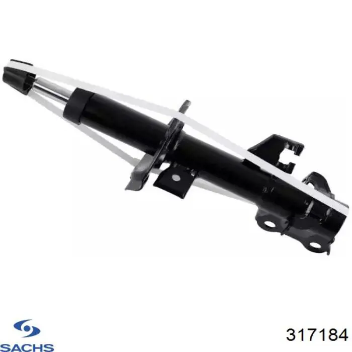 Amortiguador delantero derecho 317184 Sachs