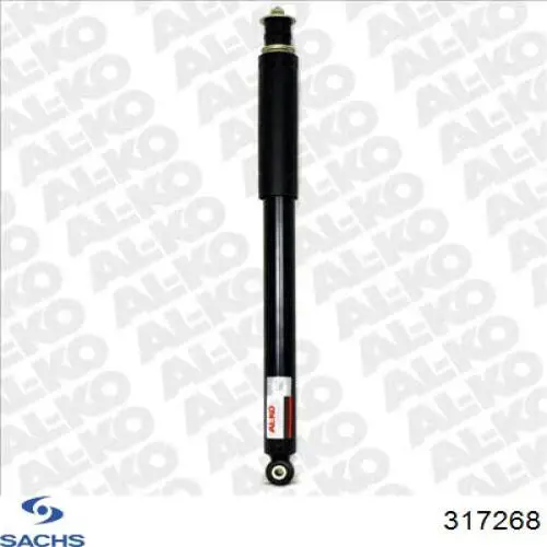 Купить 317268 Sachs Амортизатор задней подвески