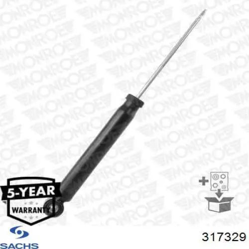 Купить 317329 Sachs Амортизатор задней подвески