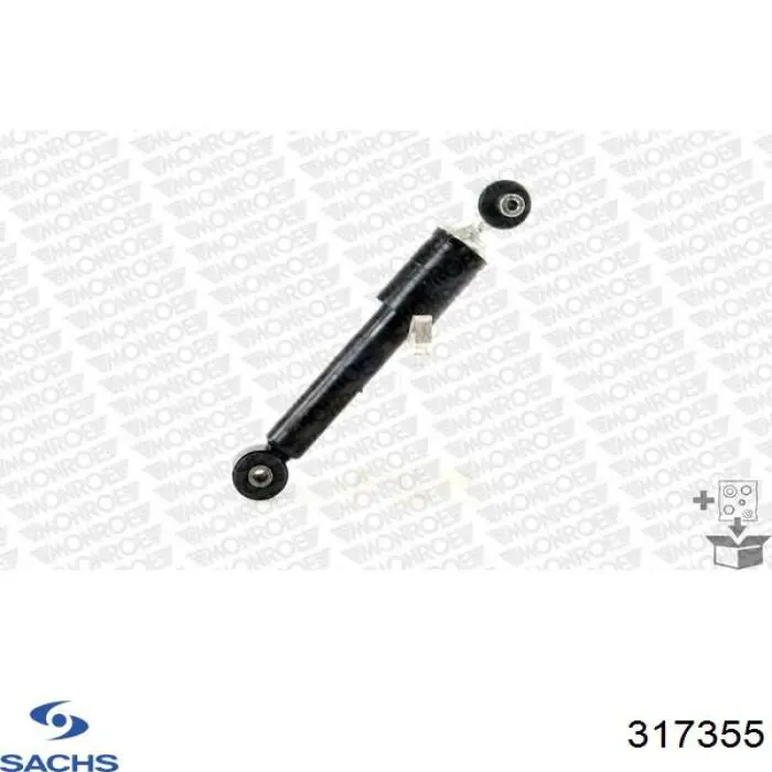 Купить 317355 Sachs Амортизатор задней подвески