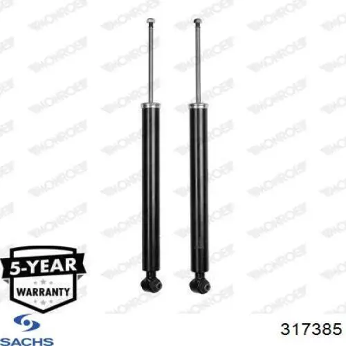 Стойка амортизатора задняя Sachs 317385 цена, от 107.00 USD