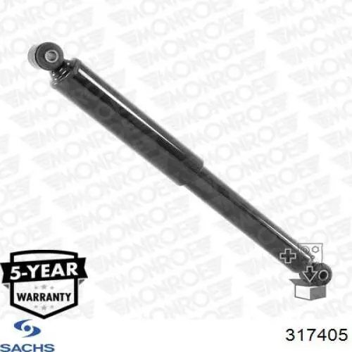 Стойка амортизатора задняя Sachs 317405 цена, от 35.98 USD