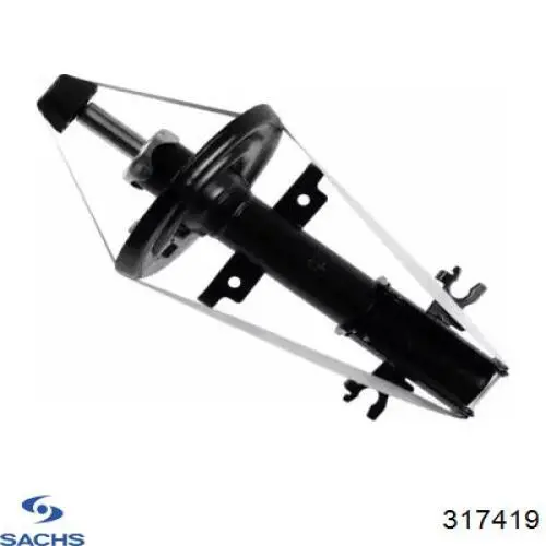 Стойка амортизатора передняя Sachs 317419 цена, от 57.74 USD