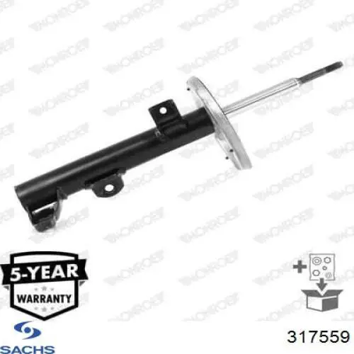 Стойка амортизатора передняя Sachs 317559 цена, от 130.70 USD