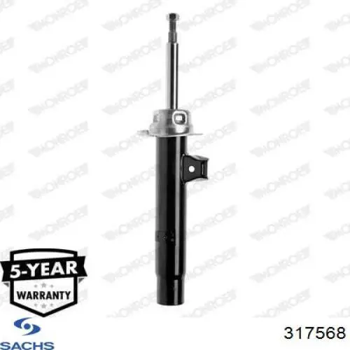 Амортизатор подвески передний левый Sachs 317568 цена, от 92.46 USD