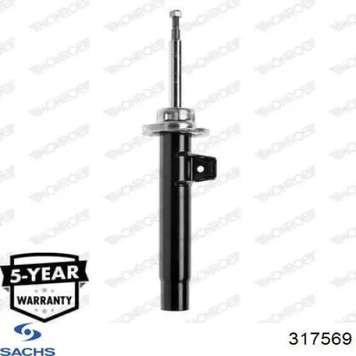 Амортизатор передней подвески левой Sachs 317569 цена, от 91.56 USD