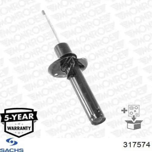 Купить 317574 Sachs Амортизатор передней подвески