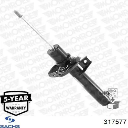 Купить 317577 Sachs Амортизатор передней подвески