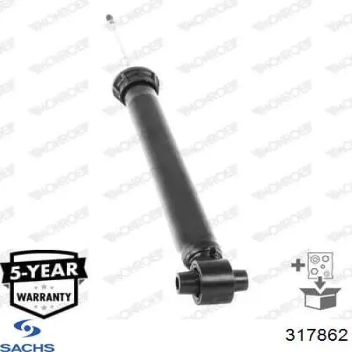 Стойка амортизатора задняя Sachs 317862 цена, от 65.51 USD
