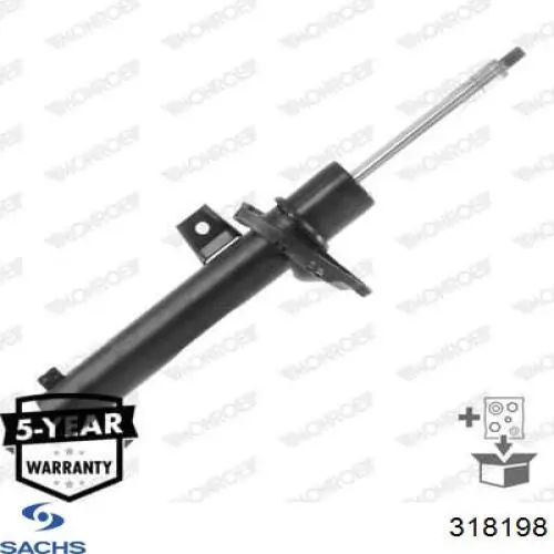 Купить 318198 Sachs Амортизатор передней подвески