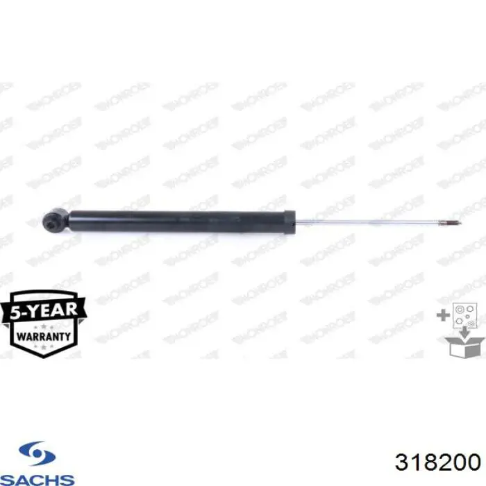 Купить 318200 Sachs Амортизатор задней подвески