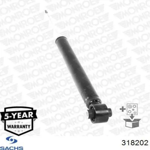 Стойка амортизатора задняя Sachs 318202 цена, от 68.78 USD