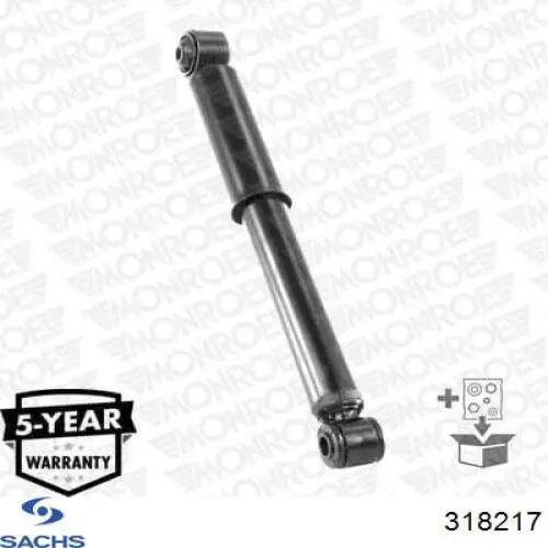 318217 Sachs Амортизаторы задние
