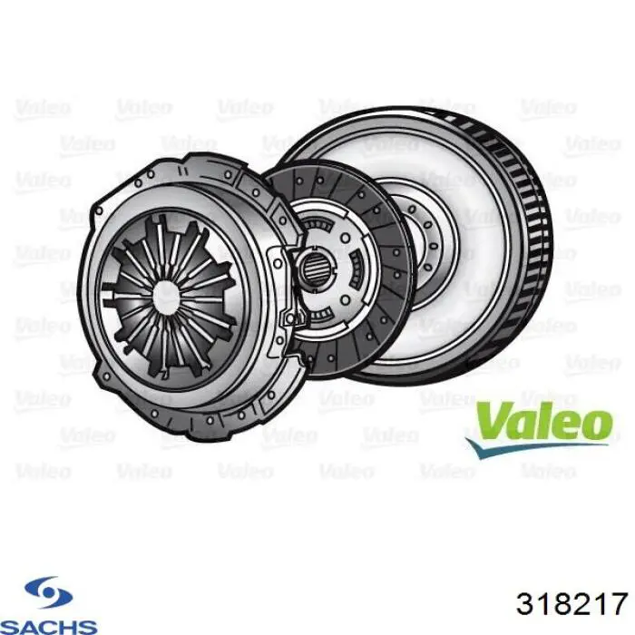 Купить 318217 Sachs Амортизатор задней подвески