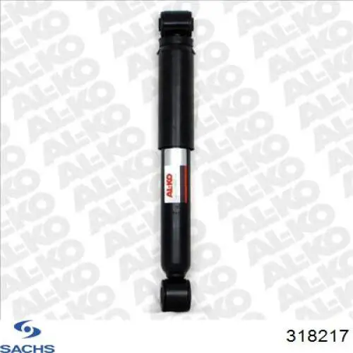 Задний амортизатор Sachs 318217