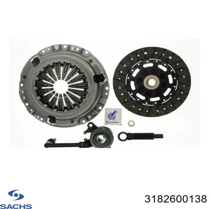 Цилиндр сцепления с выжимным подшипником Sachs 3182600138