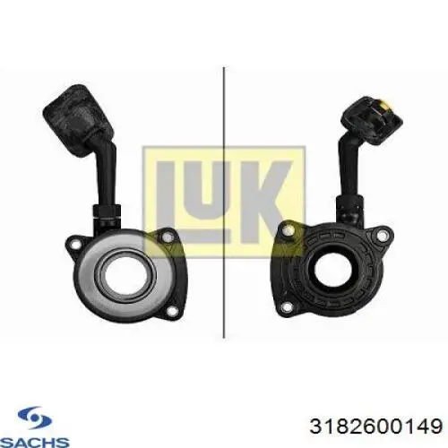 Цилиндр сцепления рабочий с выжимным подшипником Sachs 3182600149 цена, от 43.16 USD