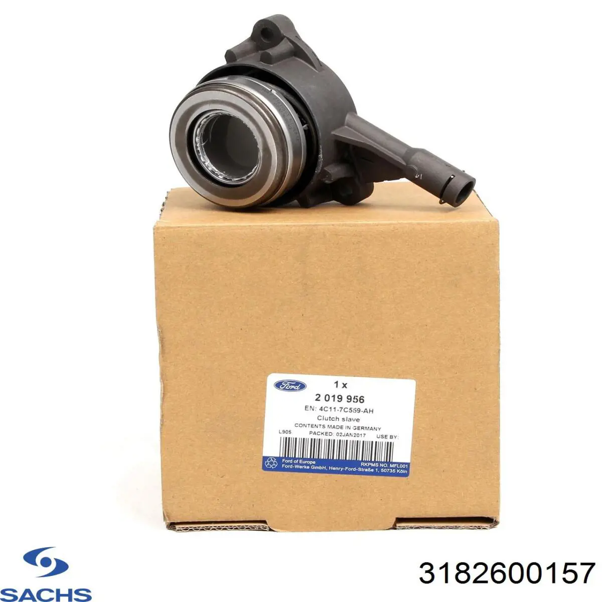 Цилиндр сцепления с выжимным подшипником Sachs 3182600157