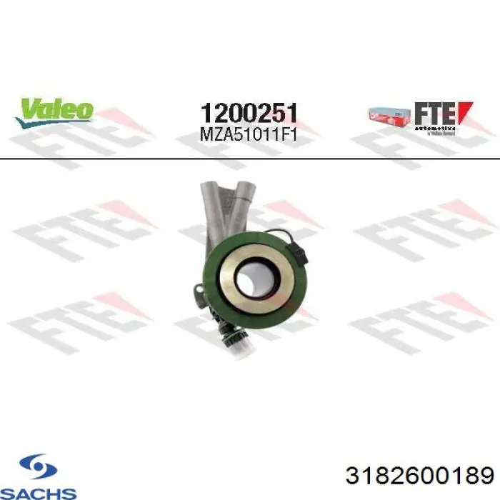 Рабочий цилиндр сцепления в сборе 3182600189 Sachs