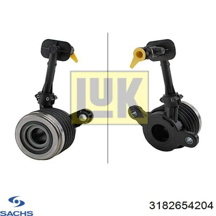 Купить 3182654204 Sachs Цилиндр сцепления в сборе с выжимным подшипником