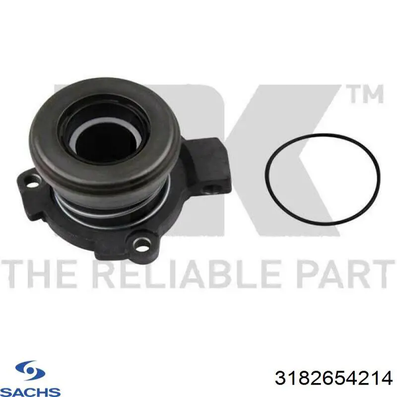 3182654214 Sachs Цилиндр сцепления рабочий в сборе с выжимным подшипником