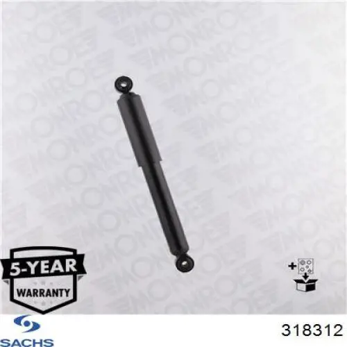 Стойка амортизатора задняя Sachs 318312 цена, от 41.08 USD