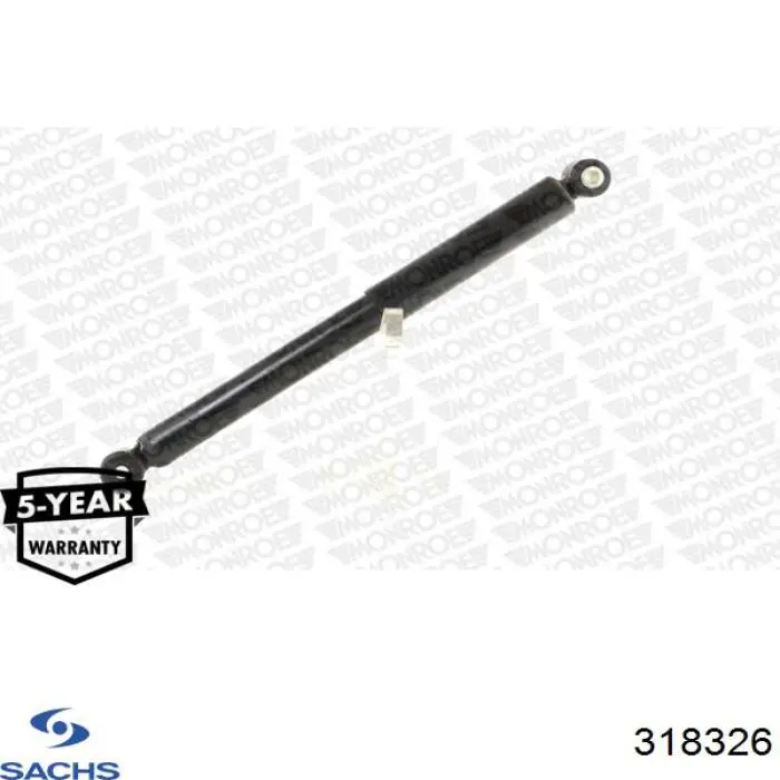 Стойка амортизатора задняя Sachs 318326 цена, от 2566.82 UAH