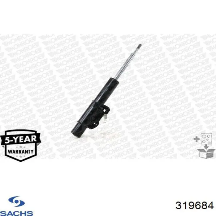Стойка амортизатора передняя Sachs 319684 цена, от 90.17 USD