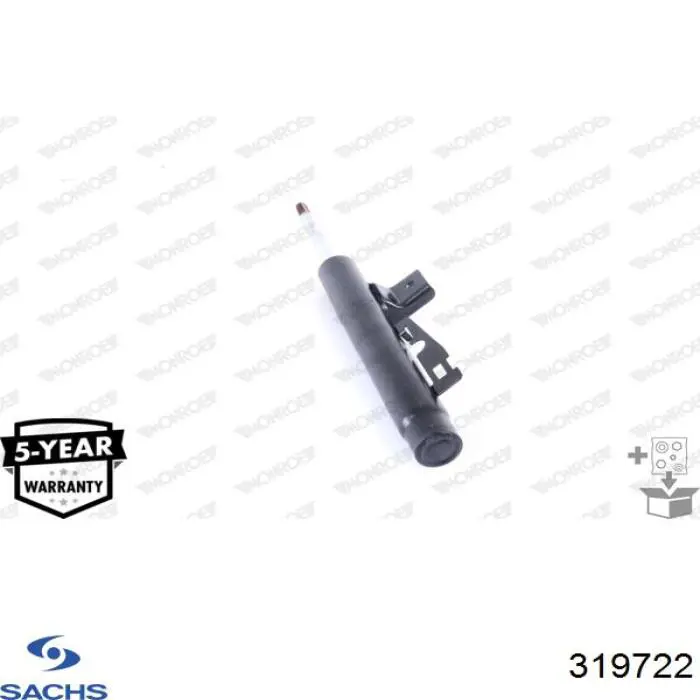 Стойка амортизатора передняя Sachs 319722 цена, от 66.93 USD