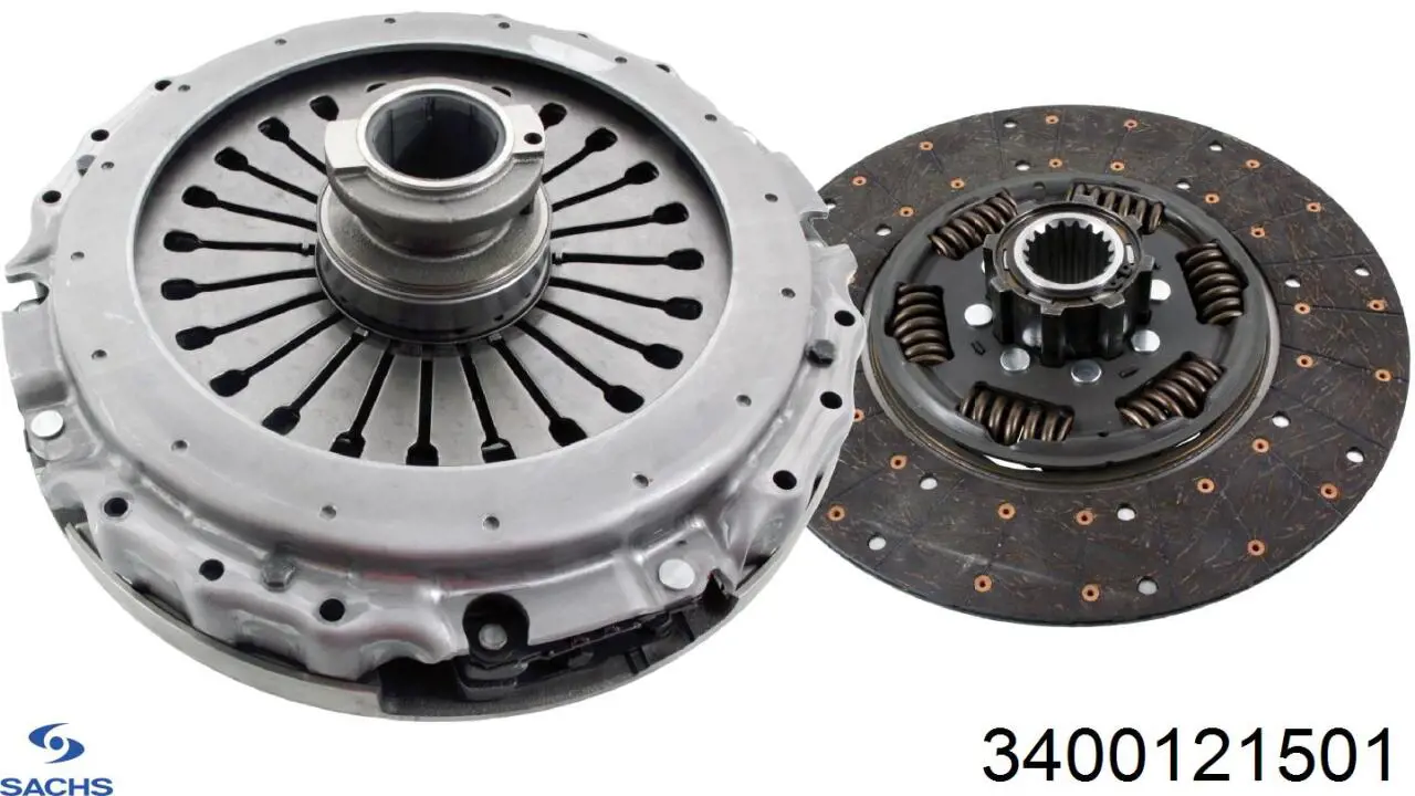 Комплект сцепления (3 части) Sachs 3400700649 цена, от 2054.46 USD