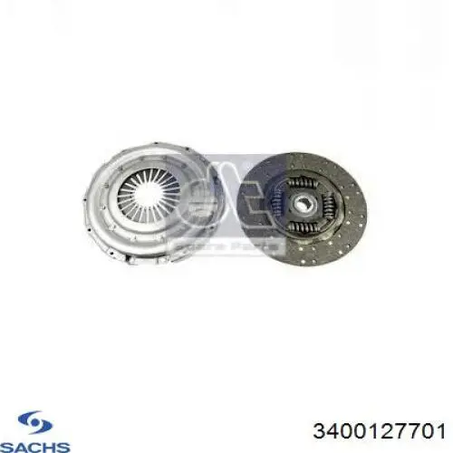Купить 3400127701 Sachs Комплект сцепления (диск, корзина, подшипник)