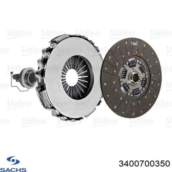 Комплект сцепления (3 части) Sachs 3400700350 цена, от 830.29 USD