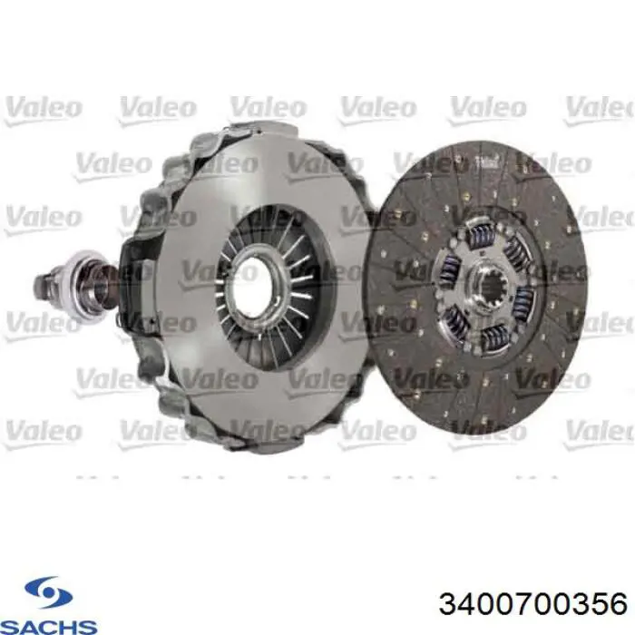 Купить 3400700356 Sachs Комплект сцепления (диск, корзина, подшипник)