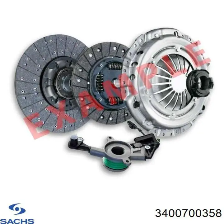 3400700358 Sachs Сцепление в сборе