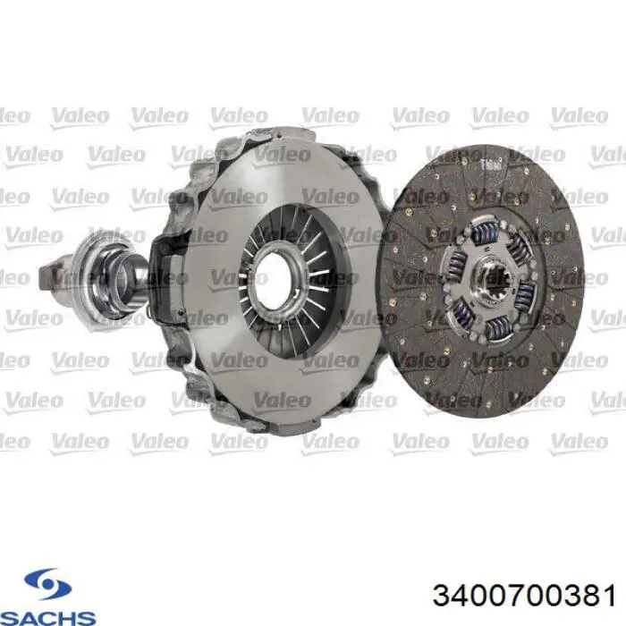 Комплект сцепления (3 части) Sachs 3400700381 цена, от 728.52 USD