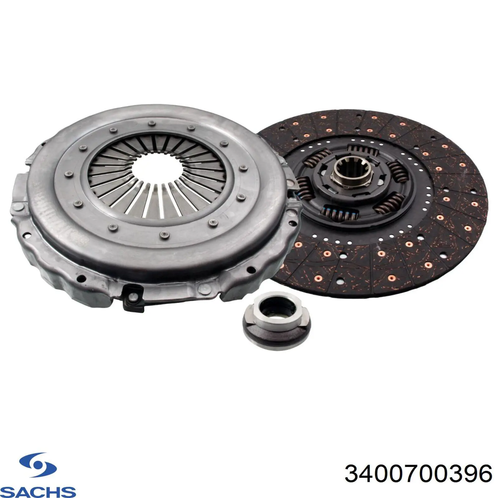 Купить 3400700396 Sachs Комплект сцепления (диск, корзина, подшипник)