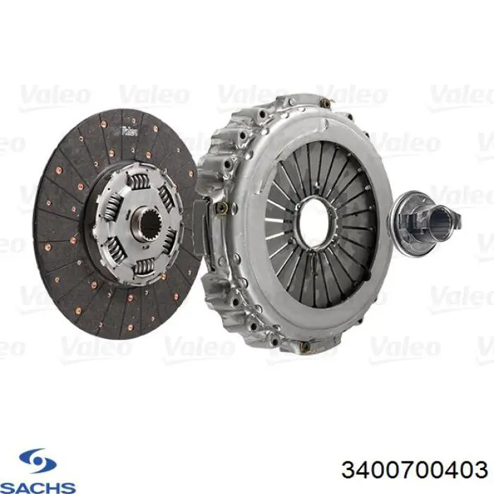 Комплект сцепления (3 части) Sachs 3400700403 цена, от 794.90 USD