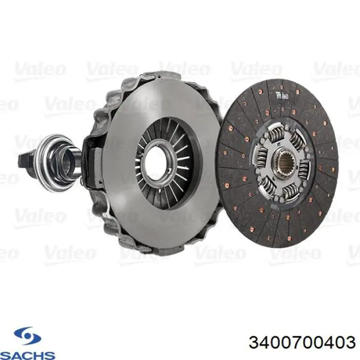 Купить 3400700403 Sachs Комплект сцепления (диск, корзина, подшипник)