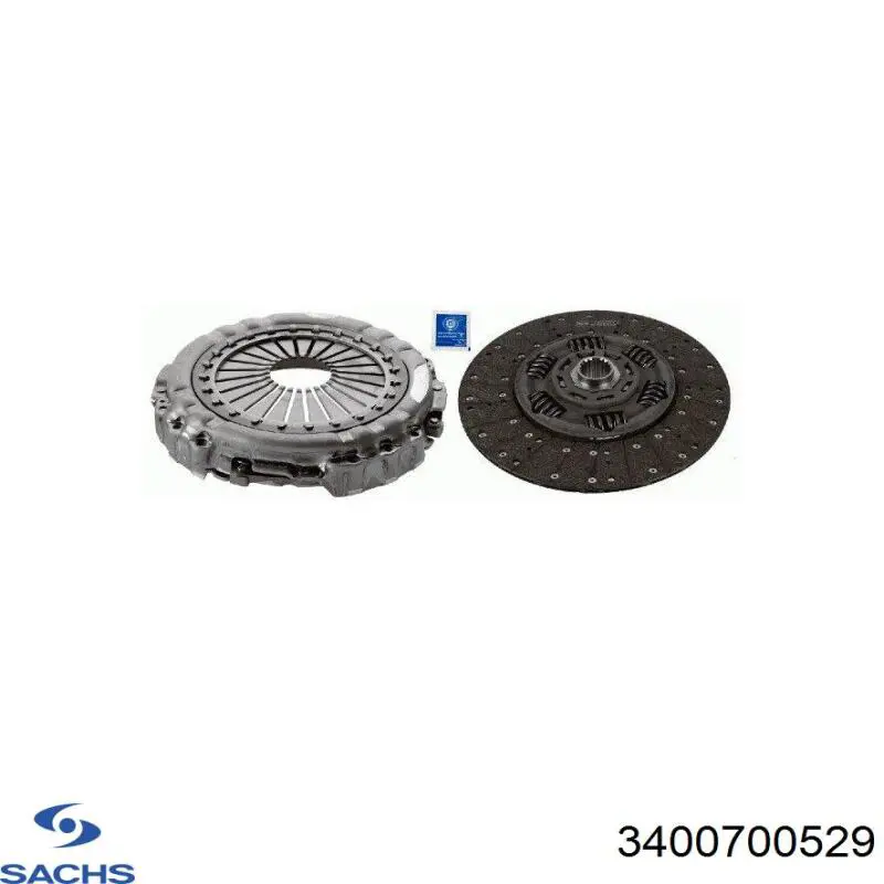 Комплект сцепления (3 части) Sachs 3400700563 цена, от 1121.35 USD