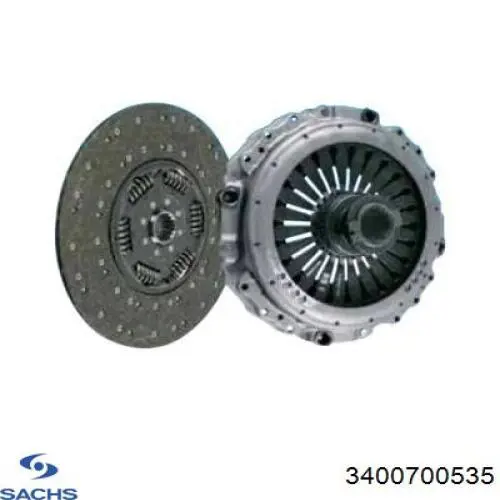 Купить 3400700535 Sachs Комплект сцепления (диск, корзина, подшипник)