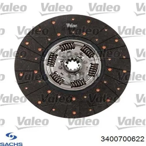 3400700622 Sachs Сцепление в сборе