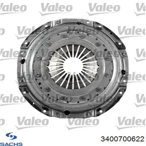 Комплект сцепления (3 части) Sachs 3400700622 цена, от 1121.49 USD