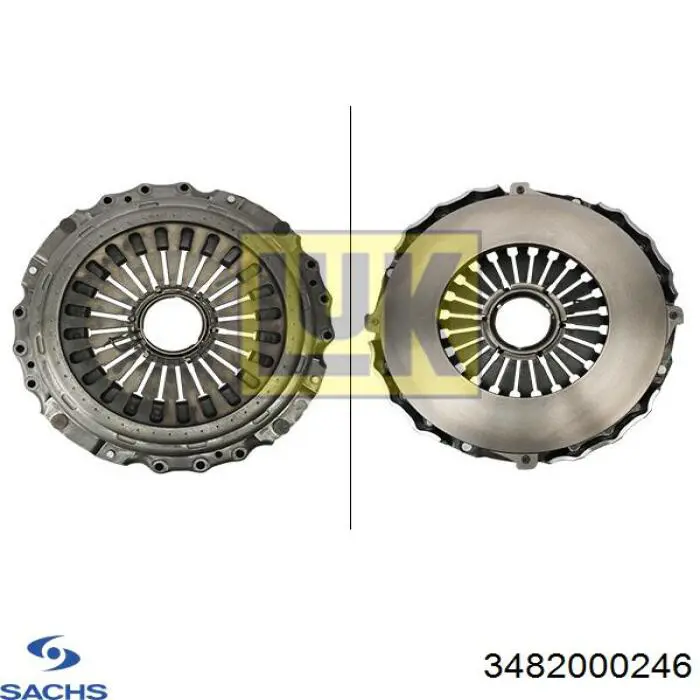 Купить 3482000246 Sachs Корзина сцепления
