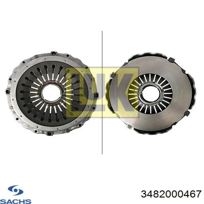 Купить 3482000467 Sachs Корзина сцепления