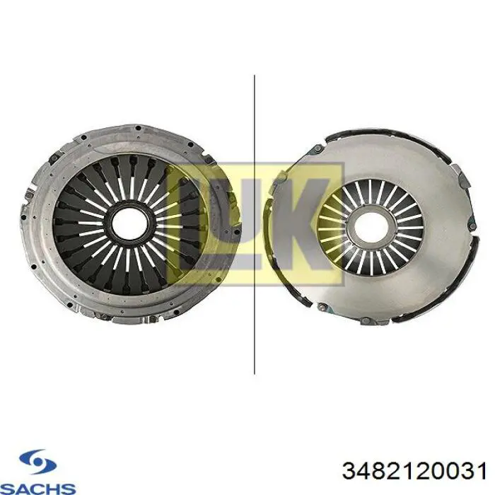 Корзина сцепления 3482120031 Sachs