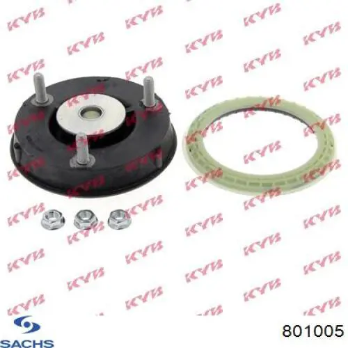 Подшипник опорный амортизатора, переднего Sachs 801005 цена, от 12.43 USD