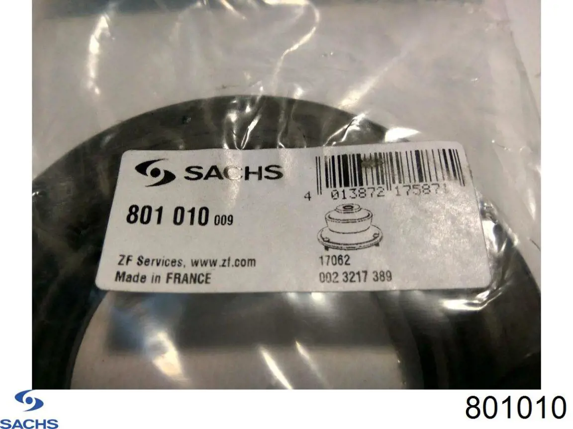 Подшипник опоры амортизатора Sachs 801010