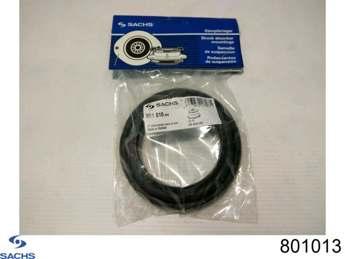 Подшипник опорный амортизатора, переднего Sachs 801013 цена, от 14.62 USD