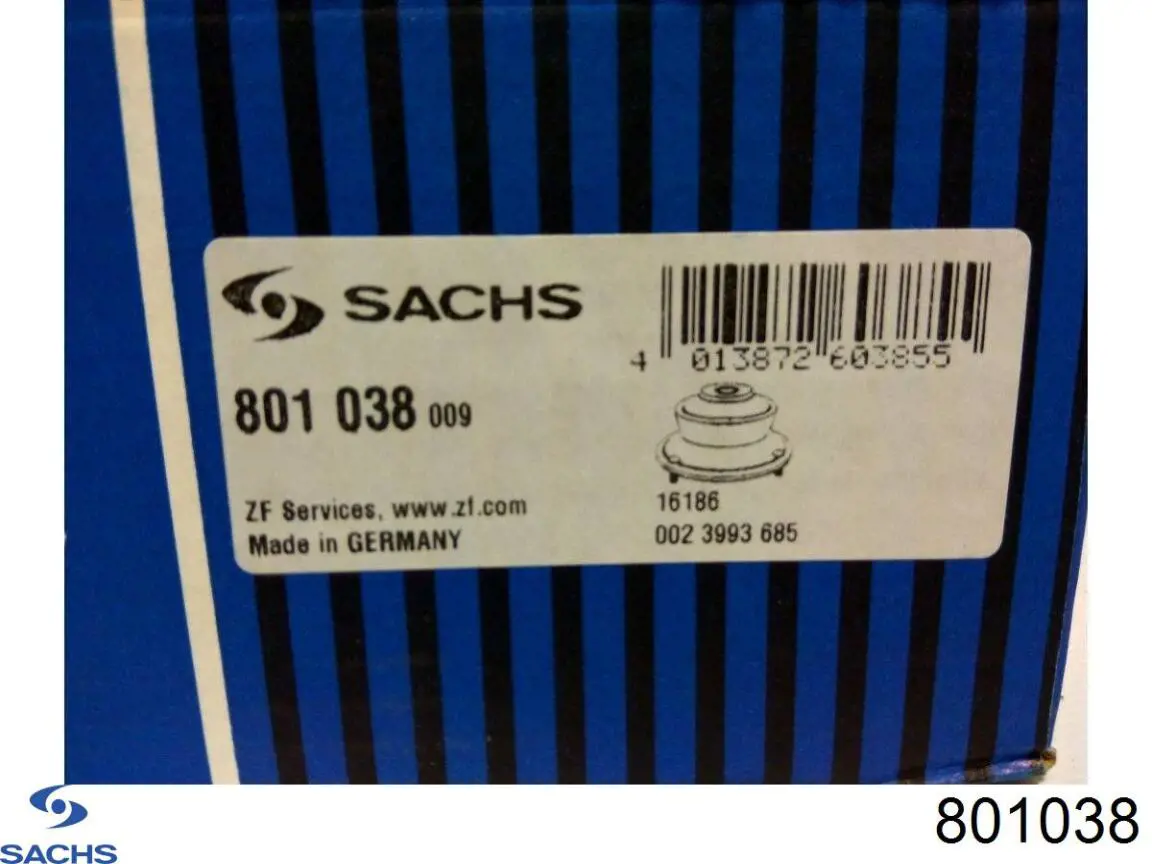 Подшипник опоры амортизатора Sachs 801038